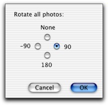 Rotate All Photos Controls